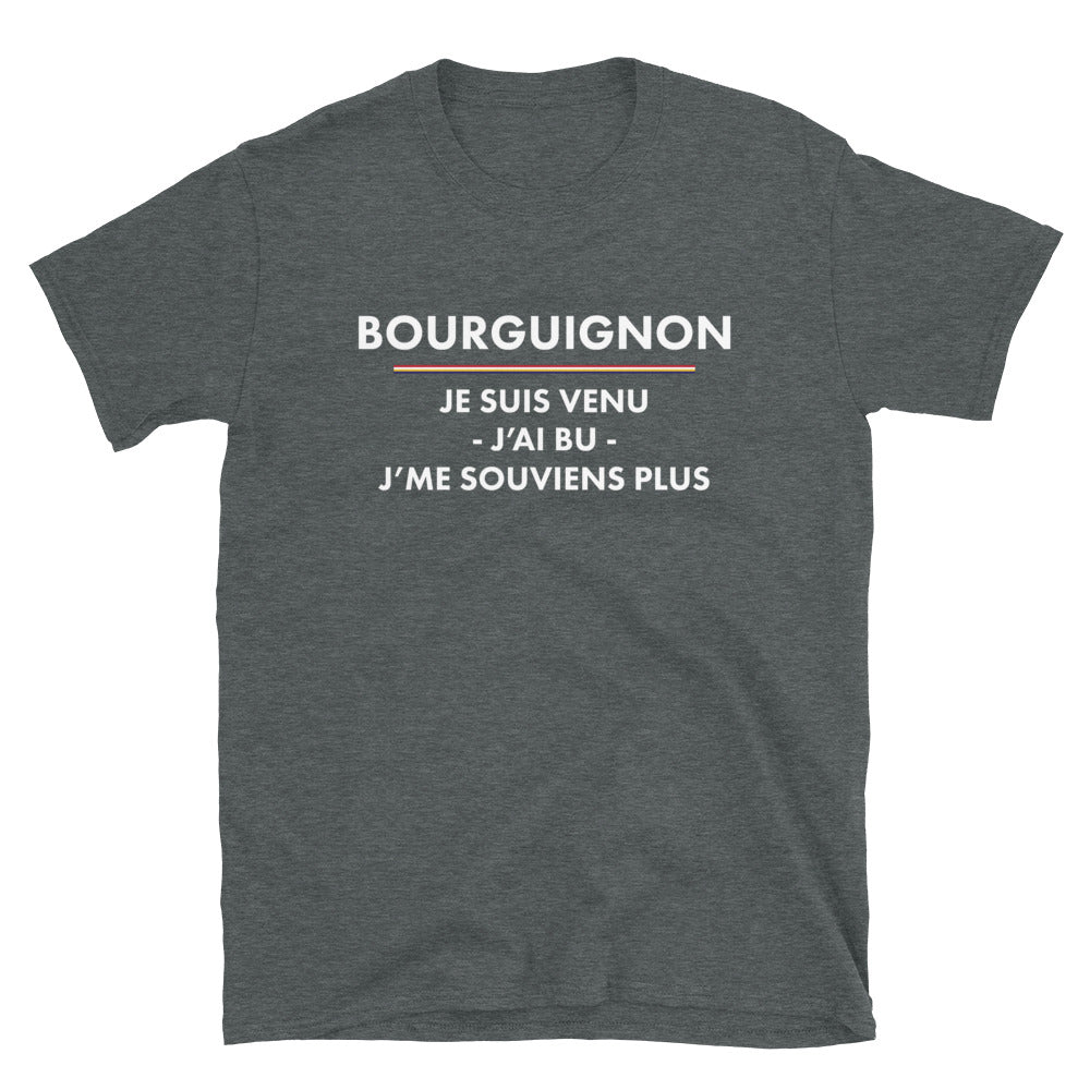 Bourguignon veni vedi pas vici - T-shirt Standard - Ici & Là - T-shirts & Souvenirs de chez toi