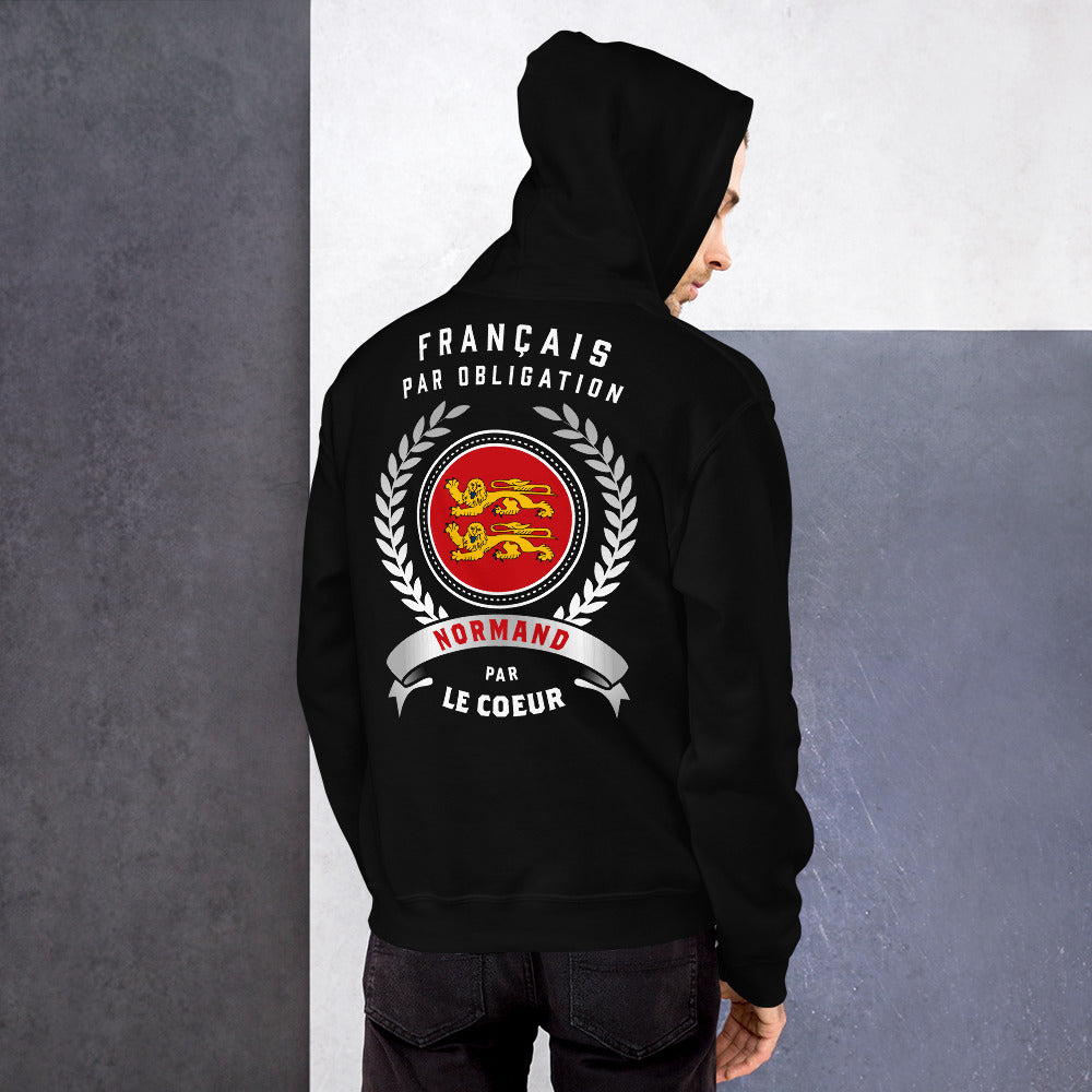 Sweatshirt Normand gris foncé - Douceur et fierté locale