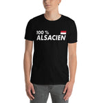 100 % Alsacien - T-shirt Standard - Ici & Là - T-shirts & Souvenirs de chez toi