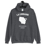 Lorraine là où mon histoire commence - Sweatshirt à capuche - Ici & Là - T-shirts & Souvenirs de chez toi