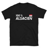 100 % Alsacien - T-shirt Standard - Ici & Là - T-shirts & Souvenirs de chez toi