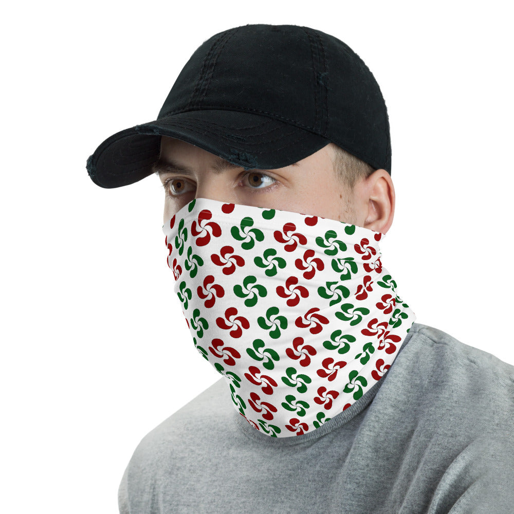 Cache-cou Multifonction Vert Grenouille - Polyester Extensible, 26x30 Cm, Coupe-vent, Anti-UV, Pour Sports Outdoor