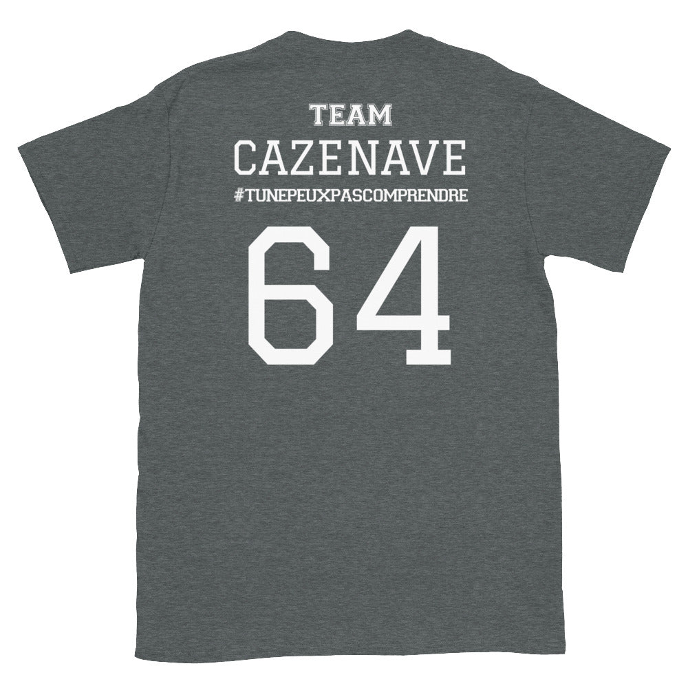 T-shirt unisexe personnalisé - Éditez votre nom de famille