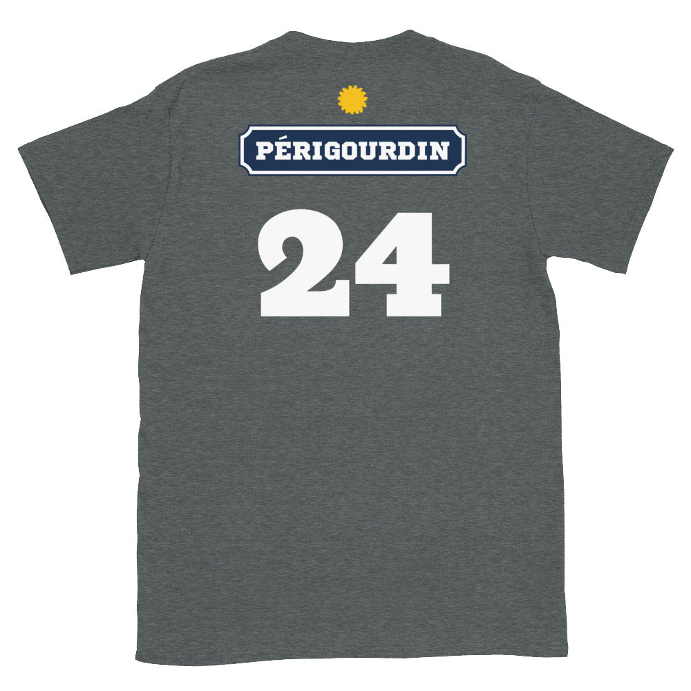 T-shirt Périgord gris sport - Fierté du Pastis