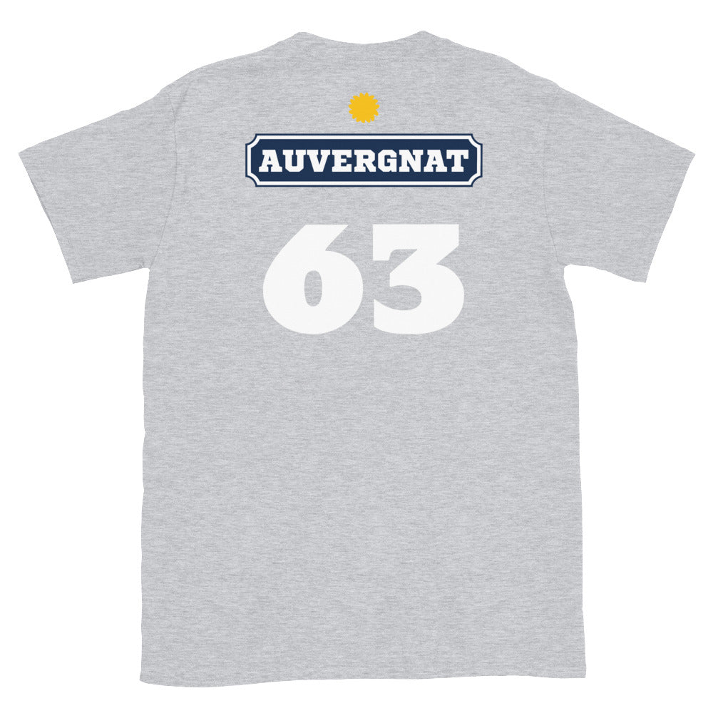 Auvergnat 63 Pastis - T-shirt Standard - Ici & Là - T-shirts & Souvenirs de chez toi