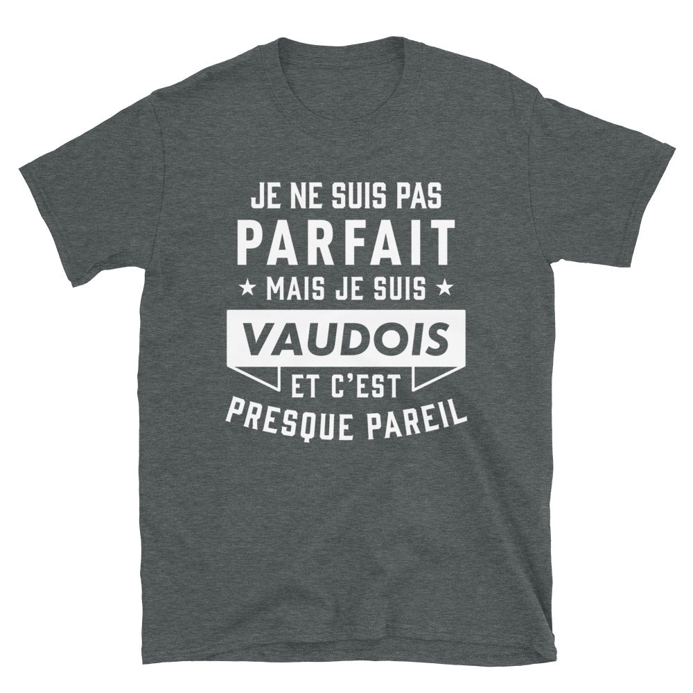 T-shirt Vaudois bleu marine - design classique et durable