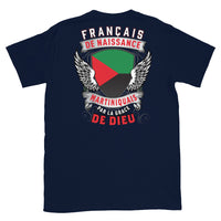 Thumbnail for T-shirt Martinique bleu marine - Français, Belge, Suisse, Canadien