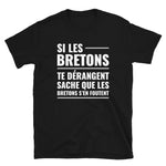 Les Bretons s'en foutent - T-shirt Standard - Ici & Là - T-shirts & Souvenirs de chez toi