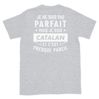 Thumbnail for T-shirt Catalan bleu marine dos - Imparfait mais tellement vrai
