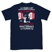 Thumbnail for Valaisans, nous sommes la tempête - T-shirt Standard - Ici & Là - T-shirts & Souvenirs de chez toi