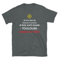 Thumbnail for Toulouse point boisson rugby - T-shirt Standard - Ici & Là - T-shirts & Souvenirs de chez toi