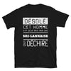 T-shirt Sri Lanka noir - Désolé ce mec est pris par une fille qui déchire