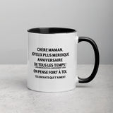 Maman Joyeux plus merdique anniversaire de tous les temps  - Mug Tasse Couleurs intérieures père - Ici & Là - T-shirts & Souvenirs de chez toi