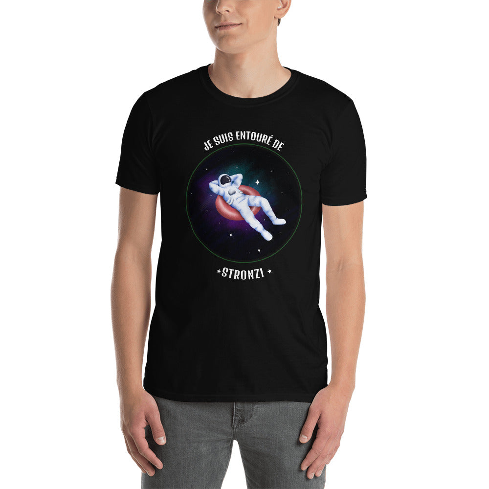 T-shirt Italie - Je suis entouré de stronzi dos
