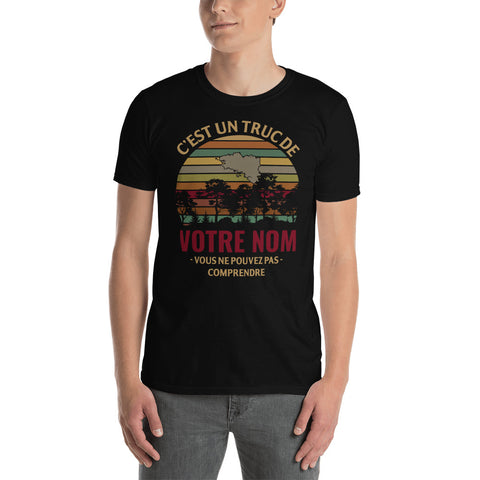 Nom de famille Breton - T-shirt personnalisable - Ici & Là - T-shirts & Souvenirs de chez toi