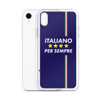 Thumbnail for Italiano per sempre - Italie - drapeau Coque pour iPhone - Ici & Là - T-shirts & Souvenirs de chez toi