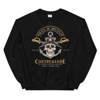 Thumbnail for Sweatshirt Bretagne noir - Fierté des pirates bretons