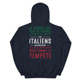 Italien Tempête - Sweatshirth à capuche - Ici & Là - T-shirts & Souvenirs de chez toi