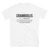 T-shirt Bourgogne blanc - Cramboulis, définition humoristique