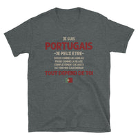 Thumbnail for T-shirt Portugal gris foncé - Tout dépend de toi