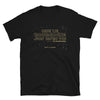 T-shirt Bourgogne noir - Que le Bourgogne soit avec toi