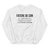 Sweatshirt Var blanc - Definition Fatche de con Toulon