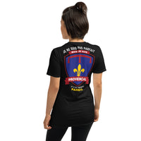 Thumbnail for T-shirt Provence gris foncé chiné - Je ne suis pas parfait mais je suis Provençal