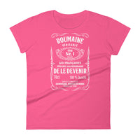 Thumbnail for Roumaines, elles rêvent de le devenir - T-shirt à Manches Courtes pour Femmes - Ici & Là - T-shirts & Souvenirs de chez toi