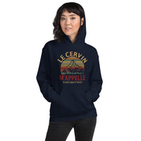 Thumbnail for Le Cervin m'appelle, il faut que j'y aille - Sweatshirt à capuche - Ici & Là - T-shirts & Souvenirs de chez toi