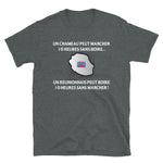 Réunionnais - 10 heures sans marcher - T-shirt Standard - Ici & Là - T-shirts & Souvenirs de chez toi