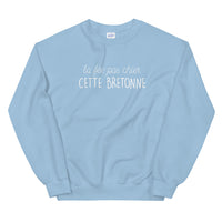 Thumbnail for fée pas chier cette Bretonne - Sweatshirt - Ici & Là - T-shirts & Souvenirs de chez toi