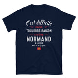 Normand Raison - T-shirt Standard - Ici & Là - T-shirts & Souvenirs de chez toi