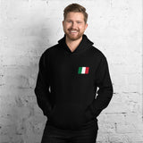 Italien ça se prononce Dieu - Sweatshirt à capuche - Ici & Là - T-shirts & Souvenirs de chez toi