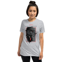 Thumbnail for T-shirt Aveyron noir dos - Mafia avec humour