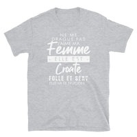 Thumbnail for T-shirt Croate gris sport - Ne me drague pas ma femme est Croate