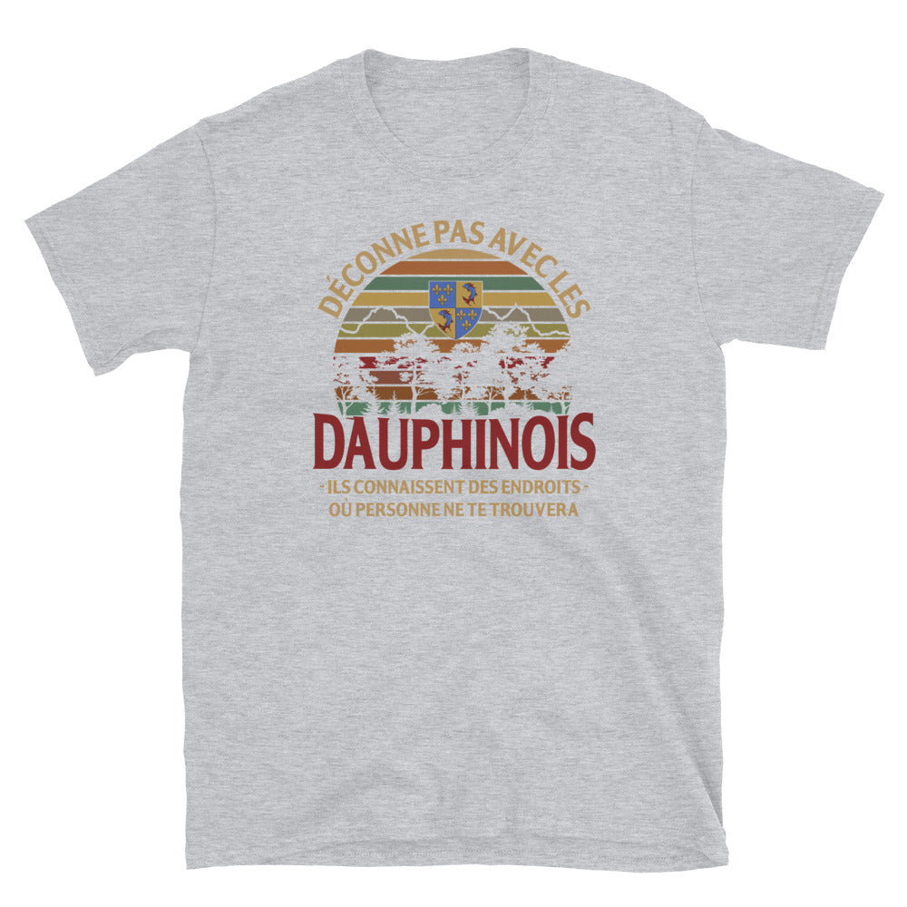 Dauphinois Endroit - T-shirt Standard - Ici & Là - T-shirts & Souvenirs de chez toi