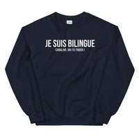 Thumbnail for Bilingue Portugais - Sweatshirt - Ici & Là - T-shirts & Souvenirs de chez toi