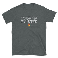 Thumbnail for M'en fous je suis Aveyronnais - T-shirt Standard - Ici & Là - T-shirts & Souvenirs de chez toi