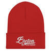 Bonnet Bretagne rouge face - Fierté bretonne et triskel