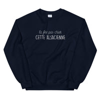 Thumbnail for fée pas chier cette Alsacienne - Sweatshirt - Ici & Là - T-shirts & Souvenirs de chez toi