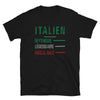 T-shirt Italie noir - Légendaire et inégalable