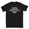 T-shirt Ardèche noir - Équipe de buveurs en fête