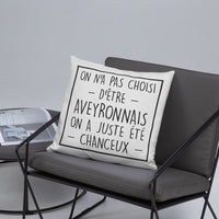 Thumbnail for Coussin Aveyron - ON a pas choisi d'être aveyronnais