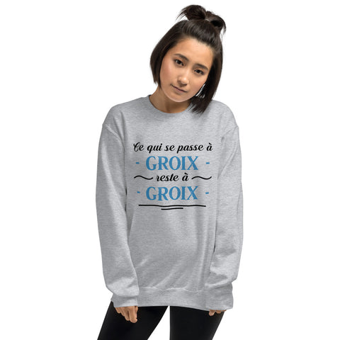 Ce qui se passe à Groix reste à Groix - Bretagne - Sweatshirt - Ici & Là - T-shirts & Souvenirs de chez toi