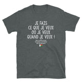 Je fais ce que je veux mais ma femme est Malagasy - T-shirt Standard - Ici & Là - T-shirts & Souvenirs de chez toi