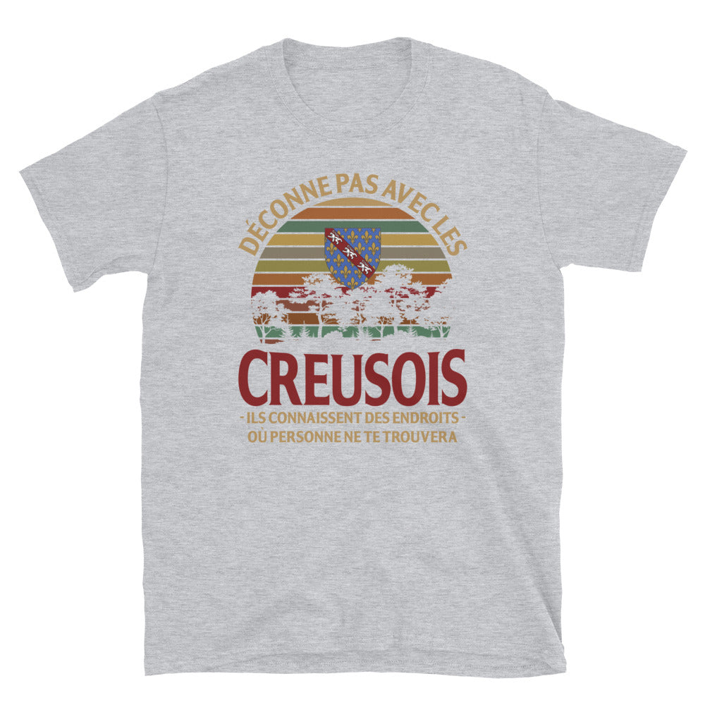 Creusois Endroit - T-shirt Standard - Ici & Là - T-shirts & Souvenirs de chez toi