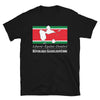T-shirt Guadeloupe noir - Fierté et humour en coton doux