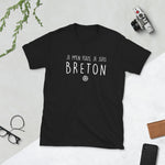 M'en fous je suis Breton - T-shirt Standard - Ici & Là - T-shirts & Souvenirs de chez toi