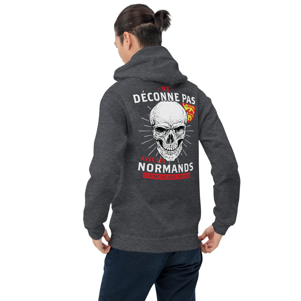 Sweatshirt Normands bleu marine - Ne déconnez pas, ils sont fous !
