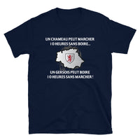 Thumbnail for T-shirt Gersois noir dos - 10 heures sans marcher